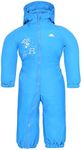 Trespass Kids' Waterproof Drip Drop Outdoor Rain Suit, Cobalt, 2/3 year