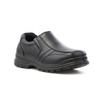 Trux Eric Boys Slip On Shoe in Black - Size 5 UK - Black