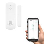 YoLink Door Sensor, 1/4 Mile World's Longest Range Smart Home Wireless Window Door Sensor Works With Alexa IFTTT, Smart Sensor with Remote Monitor App Notifications Open Reminder - YoLink Hub Required