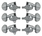 Grover 102C Rotomatic 3 per Side Machine Heads, Chrome