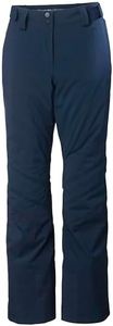 Helly Hansen Womens W Alpine Insulated Pant, Navy, XL