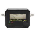 Satellite Detector, Professional Satellite Finder Meter, Sensitive Compact TV Antenna Strength Meter with LCD Display