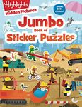 Jumbo Book of Sticker Puzzles: 800+ Stickers and 100+ Playtime Activities for Kids Ages 4-8