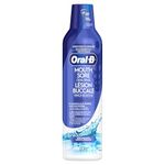 Oral-B Hygienic Mouthwash, Mouth Sore, Special Care Oral Rinse, Neutralizes Bad Breath, Soothing Mint, 475 mL