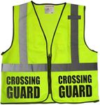 Conspiracy Tee Crossing Guard Mesh Vest, Traffic Safety Vest, School Safety, Municipal Safety