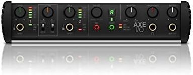 AXE I/O premium 24-bit, 96 kHz USB audio interface for Mac/PC with advanced guitar tone shaping, Hi-Z re-amp out and massive AmpliTube software bundle