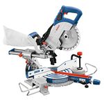 Bosch GCM18V-08N14 18V 8-1/2 in. Single-Bevel Slide Miter Saw Kit with (1) CORE18V 8.0 Ah Performance Battery