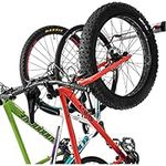 PRO BIKE TOOL Wall Rack for 3 Bikes - Adjustable Indoor Bicycle Storage Mount for Garage or Home - Vertical Cycling Hanger - Secure Hook - Holder for Road or Mountain Bicycles (3 Bike Wall Rack)