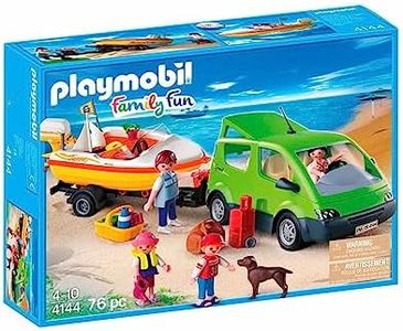 PLAYMOBIL 4144 Familyvan with Boat Trailer