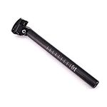 PONDWAY Bicycle Seat post, Cycling MTB Road Bike Seatpost 11.8inch（300mm/30cm） 7 sizes (φ25.4/27.2/28.6/30.4/30.8/31.6/31.8mm) Seat Tube Seatpost Black Aluminum alloy (300mm/25.4mm)