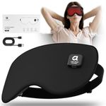 arboleaf Heated Eye Mask Cordless Rechargeable Heated Eye Masks Warm Compress for Eyes Temperature Control for Dry Eyes and Better Sleep Perfect for Relaxation & Sleep