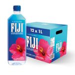 FIJI Natural Artesian Water, 33 Ounce Bottle, Pack of 12