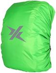 Uxney Waterproof Backpack Rain Cover with Reflective Strip & Drawstring Storage Bag for Mountaineering, Traveling, Cycling, Camping and Outdoor(Lawn Green,M