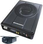 Version 2 Z Series - Underseat Subwoofer Amplified Bass Box 8" subwoofer 150 Watts - Includes Remote Bass Controller and remote subwoofer level control - Power Output: 150w x 1 at 2 ohms 300w peak