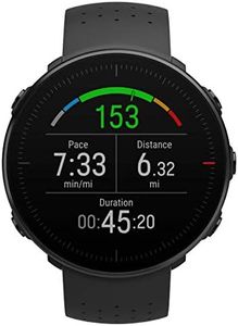 POLAR VANTAGE M –Advanced Running & Multisport Watch with GPS and Wrist-based Heart Rate (Lightweight Design & Latest Technology), Black, M-L