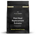 Protein Works - Diet Meal Replacement Extreme Shake | 200 Calorie Meal | High Protein Meal | Supports Weightloss | 16 Servings | Banana Smooth Sundae | 1kg