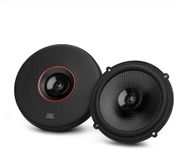 JBL Club 64SQ Gen 3-165 mm Car Speaker Set by Harman Kardon in High-End Sound Quality for The Ultimate Car HiFi Upgrade: 75W-225W Max, Carbon Fibre Woofer & Incredible Y40 Ferrite Magnet