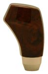 Pilot PM-2241 Motorsport Burlwood Chrome/Wood Manual/Automatic Stick Shift Knob