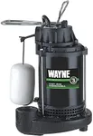 WAYNE CDU800 1/2 HP Submersible Cast Iron and Steel Sump Pump With Integrated Vertical Float Switch