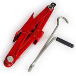 Panana 2 Ton Car Van Garage Home Emergency Wind Up Handle Scissor Jack Lift