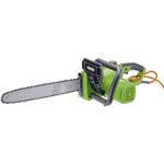 Draper 2200W Electric Chainsaw 230V | 10m Power Cable | 400mm/16 Oregon Bar® | Quick-Change Chain | Automatic Chain Lubrification | Pruning Gardening Tool | Powerful Tree Cutter | 70280