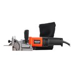 VEVOR 5.9A, Plate Joiner Tool Kit with 11,600 RPM 760W Motor, Biscuit Plate Joiner, 45-Degree Locating Notch, Carbide Tipped Blade, Wood Biscuits, Dust Bag, Adjustable Angle & Depth, for Woodworking