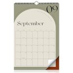 Aesthetic 2024-2025 Wall Calendar - Runs from June 2024 Until December 2025 - The Perfect Wall Hanging Calendar Planner for Easy Organizing