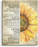 Kas Home Sunflower Wall Decor Inspi