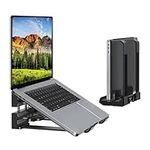 Yshnples 3-Slot Vertical Laptop Sta