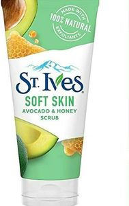 Soft Skin Avocado Ives And Honey Scrub Facial Cleanser Scrub 6 oz (Pack of 2)