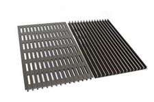 Modern Home MHP Gas Grill JNR Sear Magic Ribbed Anodized Aluminum Cooking Grate Set HHGRIDS-SET