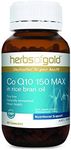 Herbs of Gold CoQ10 150 Max 60 Caps