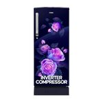 Haier 205 L, 5 Star, Direct-Cool Single Door Refrigerator with Base Stand (HED-215MRB-N, Marine Rose, Base Stand Drawer)