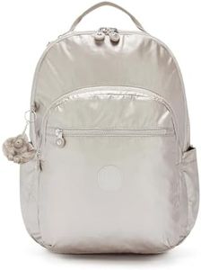 Kipling Women's Seoul Extra Large 17” Laptop Backpack, Durable, Roomy with Padded Shoulder Straps, Bag