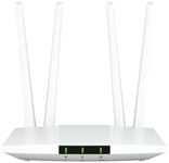 KINGSTER 5G & 4G Mobile Sim Based Wi-Fi Router with Four Antenna | Plug and Play | Support, NVR, DVR, WiFi Camera and All 4G sim WiFi Router