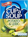 Batchelors Cup a Soup Creamy Leek & Potato (4 per pack - 107g) - Pack of 6