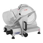 Royal Catering Electric Meat Slicer RCAM-250 (Ø 250 mm, 150 W, Cutting Width 0-12 cm, Blade Sharpness Unit)