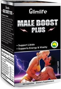 Glimlife Male Boost Plus Supplements 60 Capsules