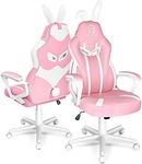 JOYFLY Pink Gaming Chair for Girls,
