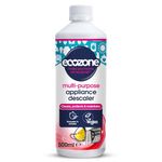 Ecozone Multi-Purpose Appliance Descaler, Internal Cleaner for Kettles, Irons, Washing Machines, Coffee Makers, Dishwashers, Fixtures & Surfaces, Natural Vegan & Non Toxic Eco-Friendly Liquid (500ml)