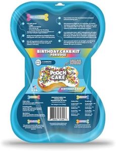 Pooch Cake Dog Birthday Cake Kit - Birthday Cake Flavor with Sprinkles