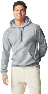 Gildan Adult Softstyle Hoodie Sweatshirt, Style GSF500, Sport Grey, Large, Sport Grey, Large