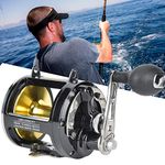 Saltwater Reel, Heavy Duty Fishing Reel Fishing Conventional Jigging Reel Reels for Sea Fishing Fishing