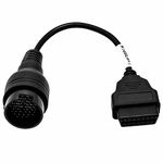 Goliton OBD2 Diagnostic Scan Cable 16 Pin 38 Pin Compatible with Iveco Truck