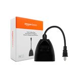 Amazon Basics Smart Outdoor Plug, works with Alexa