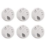 First Alert SC7010BFF-6 Combination Smoke Carbon Monoxide Detectors, White