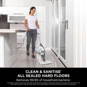 Shark Steam Cleaner – Grey/White Handheld Steam Cleaning Machine