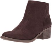 VOLATILE Women's Liya Ankle Bootie, Brown, 6.5 B US