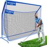 10x7ft Golf Net w/Extra Striking Net, Heavy Duty Golf Hitting Practice Net