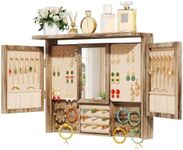 Srillollar Wall Jewelry Organizer, Hanging Jewelry Organizer Wall Mounted